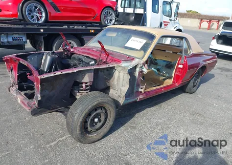 1967 Mercury Cougar из США, поврежденный, VIN 0000007F91C629927